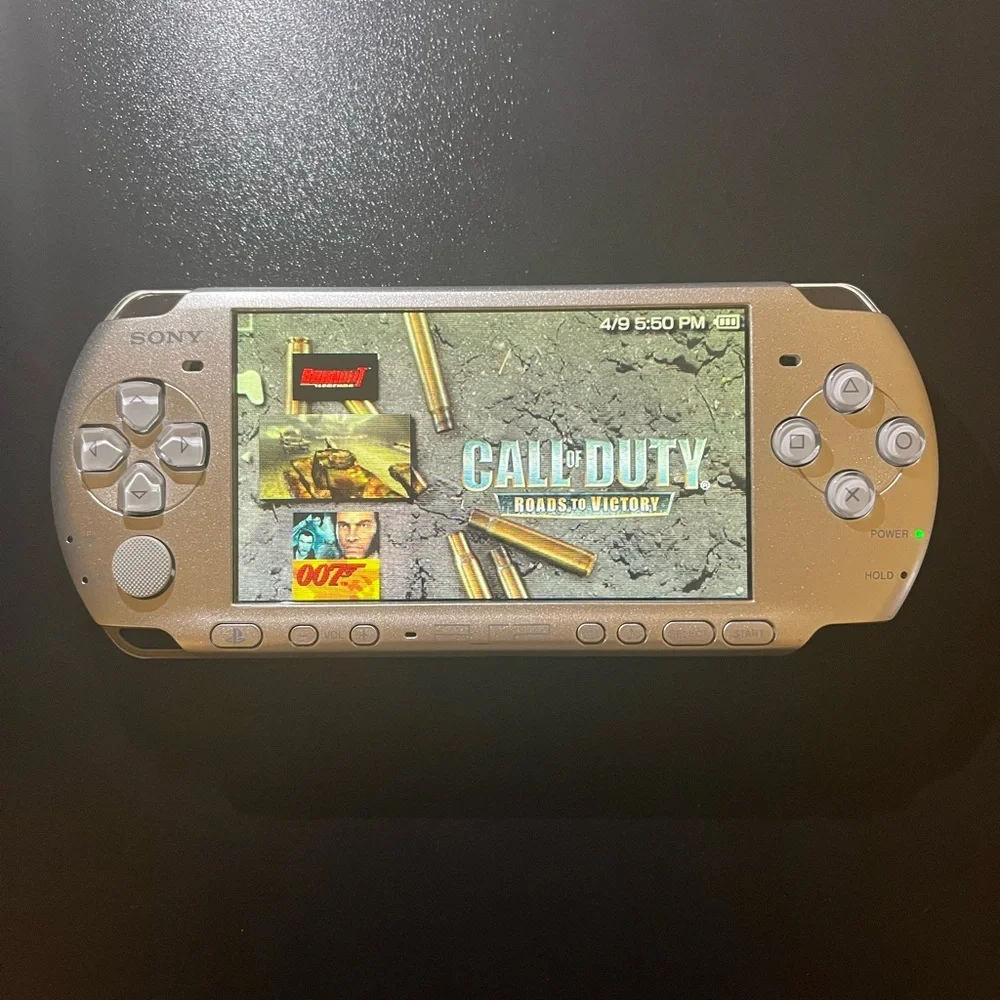 Sony Handheld PSP Console - Metallic Silver